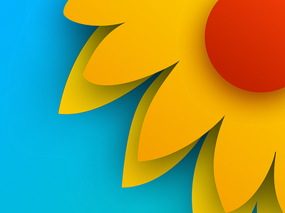 Sunflowerish Day 1 50minutes dailychallenge design figma figmadesign illustration vector vectorart