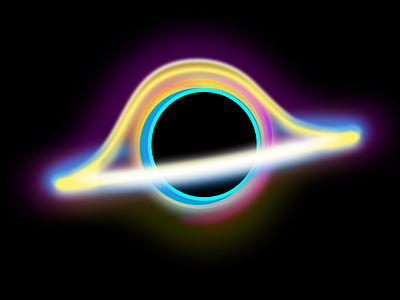 Day 5 black hole 50minutes dailychallenge design figma figmadesign illustration vector vectorart