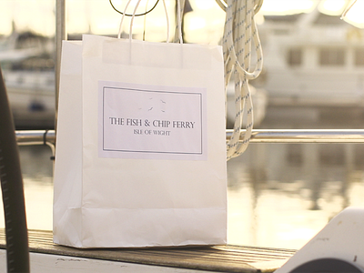 The Fish & Chip Ferry - Packaging brand experience branding concept creation