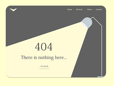 404 Page #DailyUI