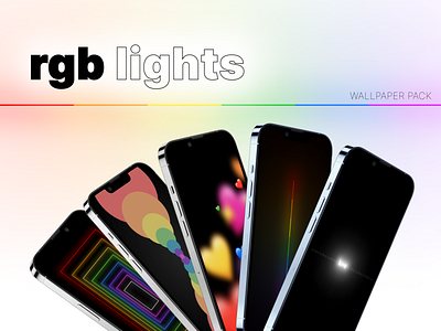 RGBTQ+ Wallpaper Pack background colorful graphic design iphone minimal mobile ui wallpap