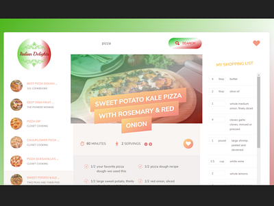 Italian Delights - Web Development (1) web development webpack