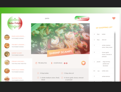 Italian Delights - Web Development (2)