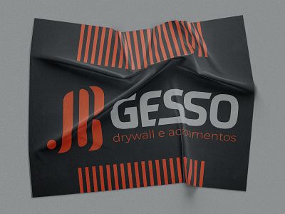 Branding - JB Gesso casa construction construction logo drawing drywall gesso gesso3d obra plaster