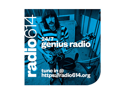 radio 614 social media post example branding design social media