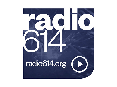 radio 614 brand mark branding design
