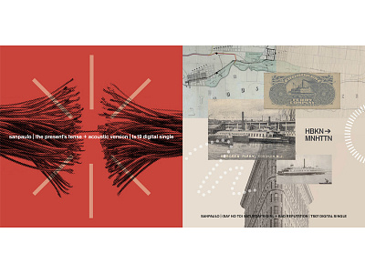 old 3c label group record sleeves design music