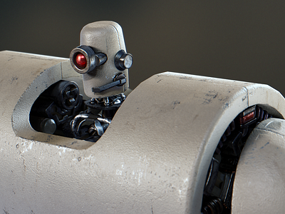 Unit b31 / bouncerbot 3d 3d art render robot