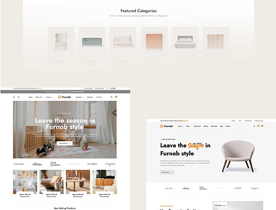 Furnob - Furniture Store and Home Decoration eCommerce Theme decoration ecommerce elementor envato furniture home modern online responsive shop store template theme themeforest tools website woocommerce wordpress