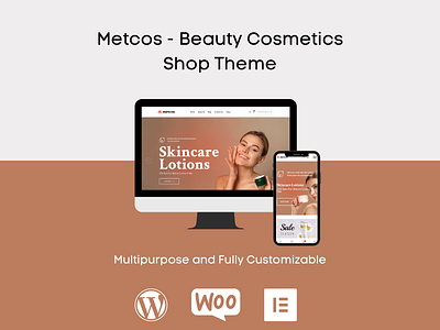 Metcos – Beauty and Cosmetics Shop WordPress Theme