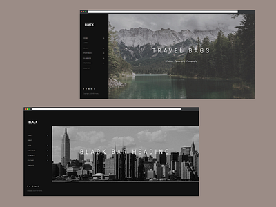 Black - Minimal Portfolio Theme