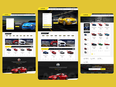 Harrier - Car Dealer and Automotive WordPress Theme accessories shop auto auto dealer auto dealership auto listing auto parts auto selling automotive automotive dealer car dealer car dealership car ecommerce car seller responsive sell auto submit auto webdesign website woocommerce wordpress