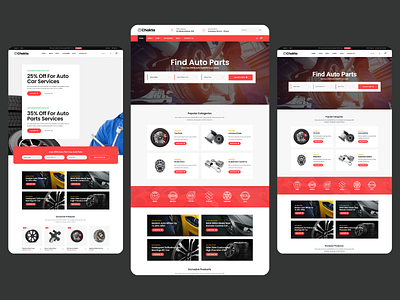 Chakta - Auto Parts Shop WooCommerce Theme