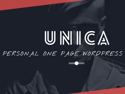 Unica - Personal Resume and Portfolio Theme