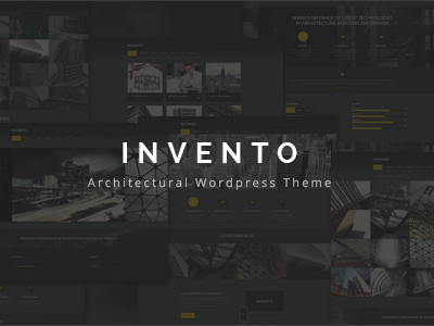 Invento | Architecture Building Agency WordPress Theme