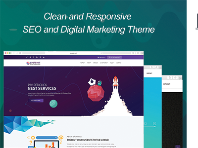 Seo and Digital Marketing WordPress Theme - WhiteHat