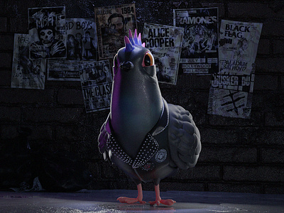 Punk Pidgeon