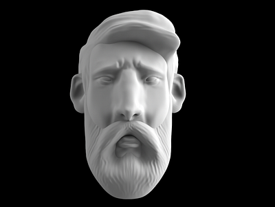 Beard Guy beard guy man model sculpt zbrush