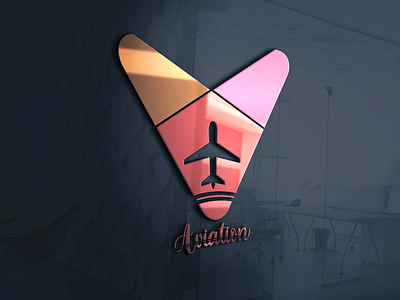 Aviation 3D logo