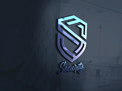 Security blue logo