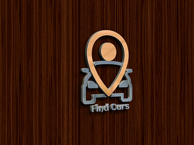 Find car 3D logo branding design flat graphic design illustration illustrator logo typography vector website