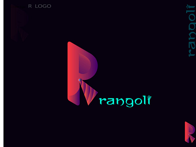 R letter logo brand identity branding creative logo gradient logo graphic designer illustration logo creation logo maker logos logotip modern logo