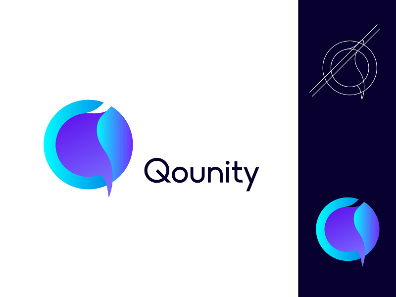 Q Logo By Susanta Sikdar On Dribbble