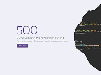 500 page 500 503 504 broken error error page