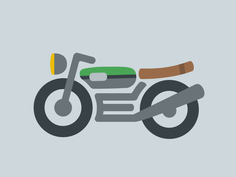 Motorcycle bike icon logo motorcycle