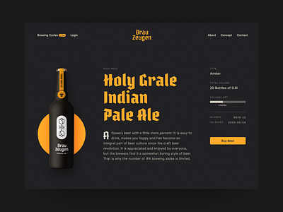 Brauzeugen – Micro Brewery Shop Page