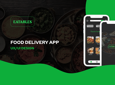 Food Delivery App UI Design behance design designer dribbble figma food app photoshop uidesign uxdesign uxui