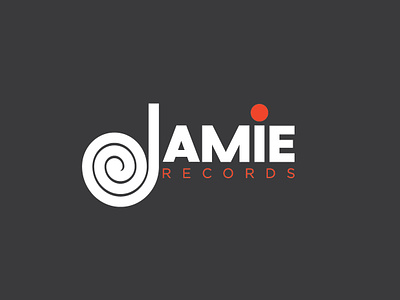 '67 Jamie Records Logo art brand branding character clean design flat graphic design icon identity illustration illustrator lettering logo minimal type typography vector
