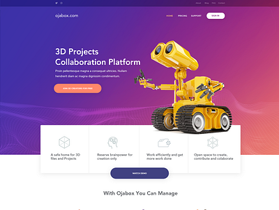 Design proposal for 3D collaboration platform 3d 3d modeling community