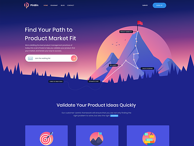 Landing  page for SaaS Startup