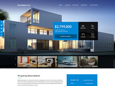 Real Estate WordPress template