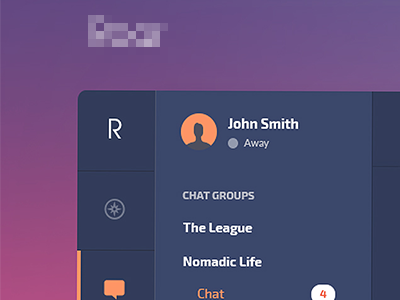 Group chat application chat groups ui