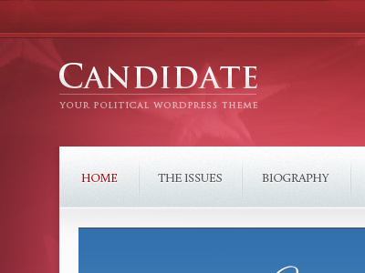 Candidate- Political Wordpress Theme elections political wordpress wordpress theme