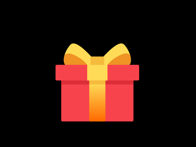 Gift Box gif gift box icon loop motion