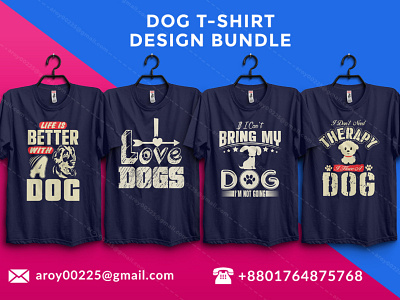 dog lover t-shirt design bundle design dog doglover dogs minimal tee tees tshirt tshirtdesign tshirtlovers tshirts