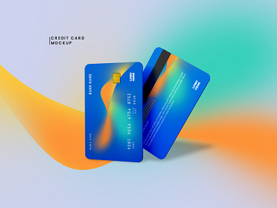 Credit card mockup crad credit credit card mockup mockup template