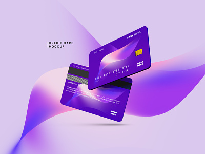 Credit card mockup business card credit credit card mockup mockup template