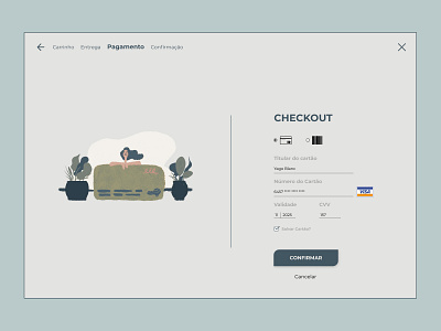 Daily UI :: 002 - Credit Card Checkout