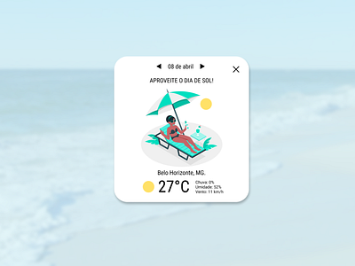 Daily UI :: 037 - Weather dailyui dailyuichallenge ui ux