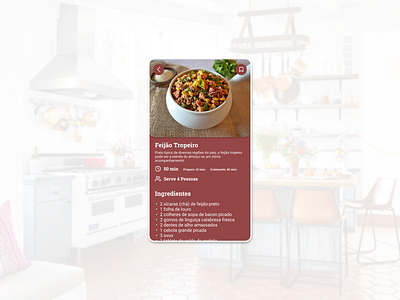 Daily UI :: 040 - Recipe dailyui dailyuichallenge ui ux