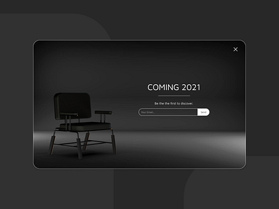 Daily UI :: 048 - Coming Soon