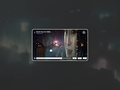 Daily UI :: 057 - Video Player