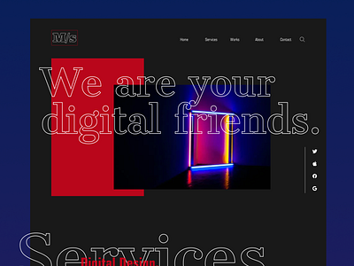 Landing Page design graphic design logo typography ui ux