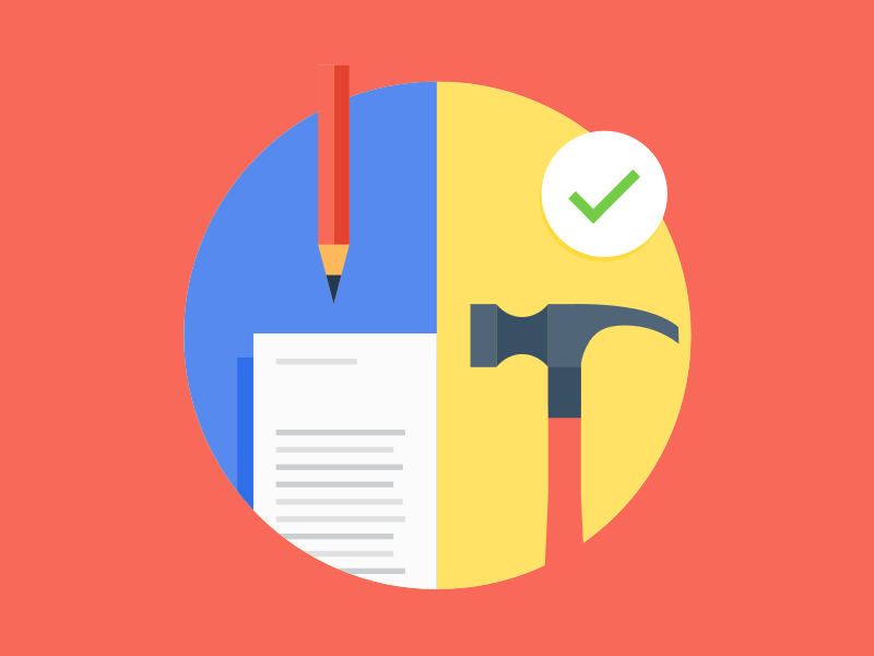 Planners v.s Doers by Wallace Chao for Doist on Dribbble