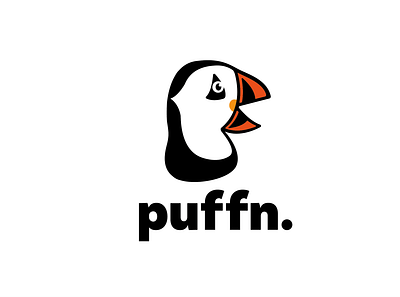 Puffn. branding graphic design logo