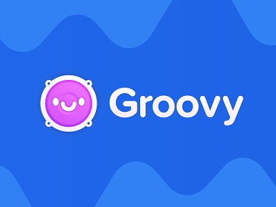 Groovy Bot Logo Redesign branding design logo